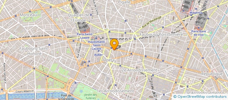 localisation de l'entreprise INVESTISSEMENTS FINANCIERS THOMAS  PARIS