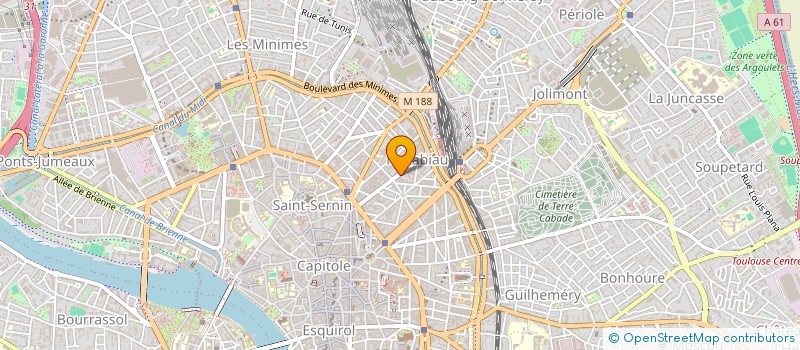 localisation de l'entreprise INVESTISSEMENTS FONCIERS à TOULOUSE