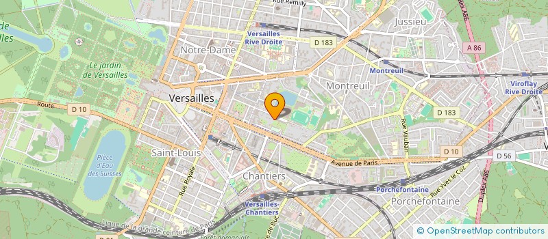 localisation de l'entreprise INVESTISSEMENTS FONCIERS MOBILIER à VERSAILLES