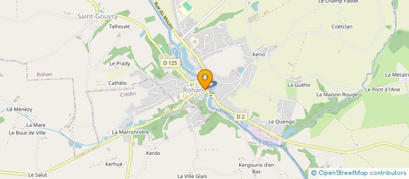 localisation de l'entreprise INVESTISSEMENTS GESTION à ROHAN