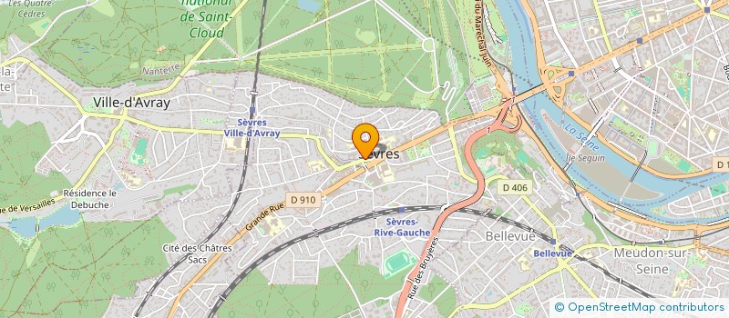localisation de l'entreprise INVESTISSEMENTS IMMOBILIERS EPARGNE  SEVRES