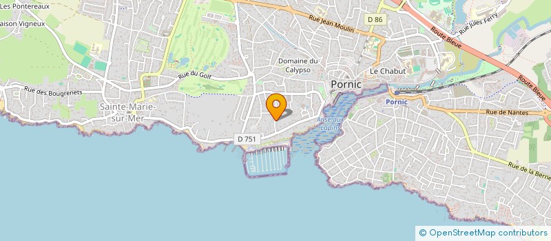 localisation de l'entreprise INVESTISSEMENTS IMMOBILIERS HUARD  PORNIC