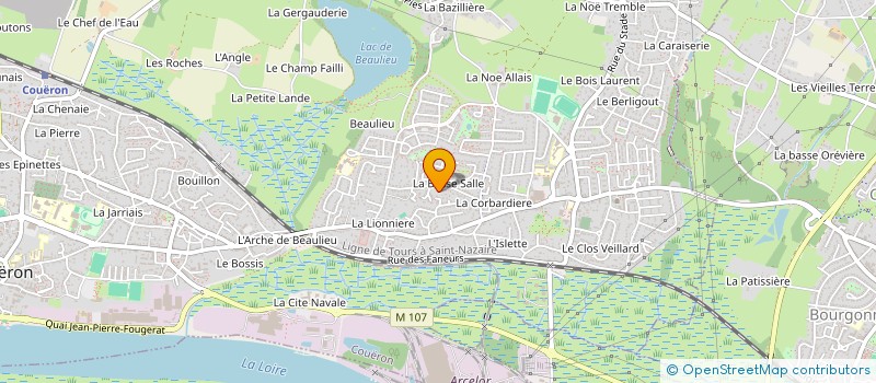 localisation de l'entreprise INVESTISSEMENTS IMMOBILIERS MANSOURA  COUERON