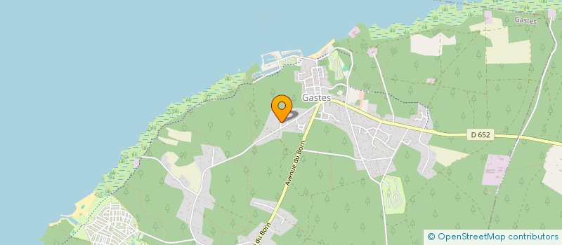 localisation de l'entreprise INVESTISSEMENTS SAINT-VINCENT  GASTES