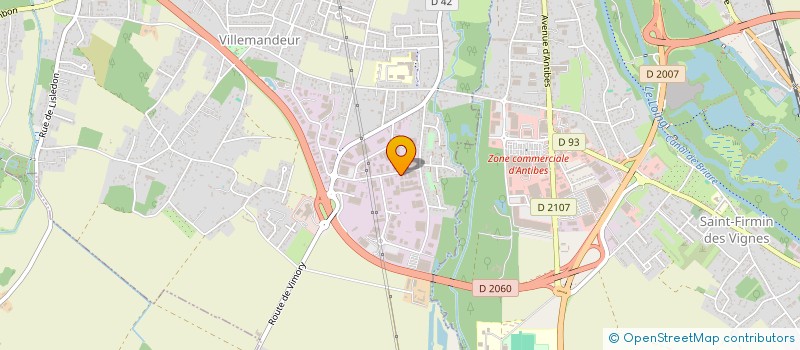 localisation de l'entreprise INVESTISSEMENTS TECHNOLOGIQUES INNOVANTS à VILLEMANDEUR