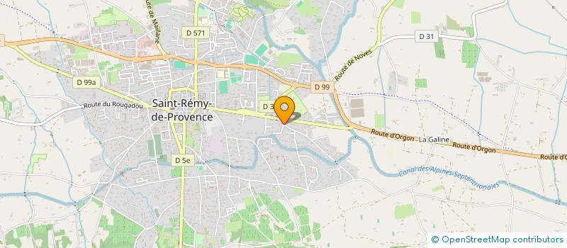 localisation de l'entreprise INVESTISSEMENTS TORMONT à SAINT-REMY-DE-PROVENCE