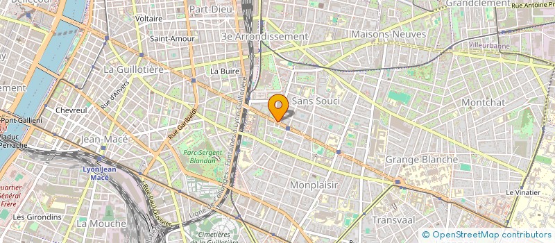 localisation de l'entreprise INVESTISSEURS SOLIDAIRES  LYON