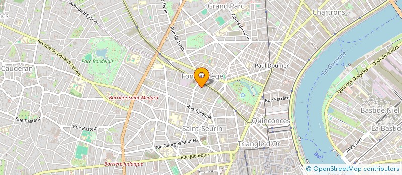 localisation de l'entreprise INVESTKPI  BORDEAUX