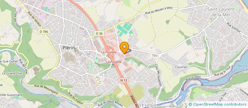 localisation de l'entreprise INVESTMENT  PLERIN