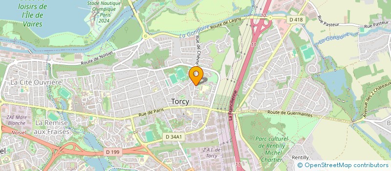 localisation de l'entreprise INVESTMENT AND CAPITALIZATION GROUP à TORCY