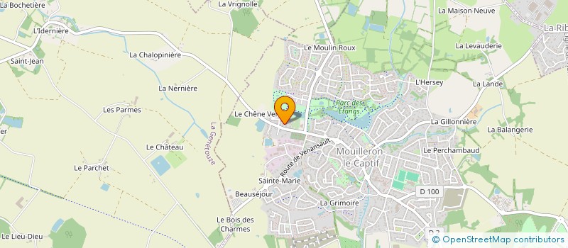 localisation de l'entreprise INVESTMENT SKILL  MOUILLERON-LE-CAPTIF