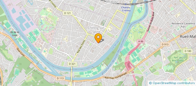 localisation de l'entreprise INVESTMENTS HD  CROISSY-SUR-SEINE