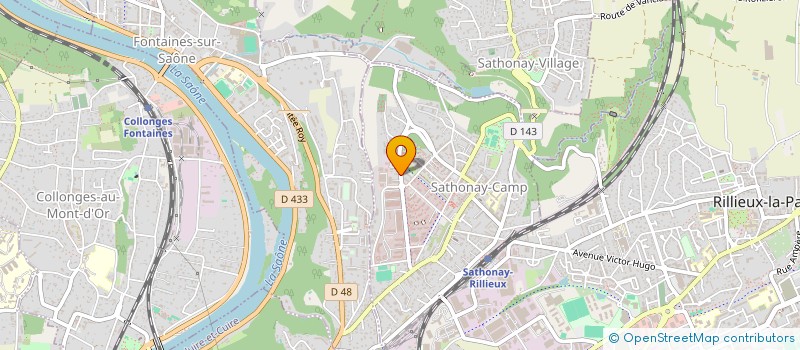 localisation de l'entreprise INVESTMENTS MOBILITY BUSINESS  SATHONAY-CAMP