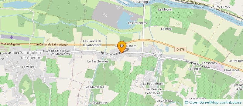 localisation de l'entreprise INVESTO  ANGE