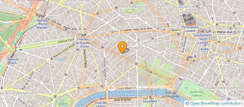 localisation de l'entreprise INVESTOR ACCESS  PARIS
