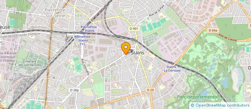 localisation de l'entreprise INVESTOR FRANCE à STAINS