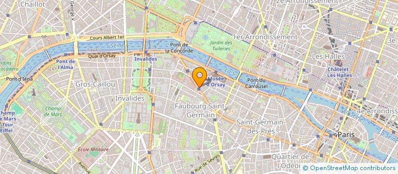 localisation de l'entreprise INVESTOR FRANCE SA à PARIS