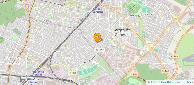 localisation de l'entreprise INVESTOR HOLDING  GARGES-LES-GONESSE