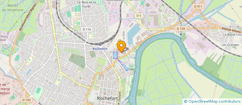 localisation de l'entreprise INVESTOR-IMMO  ROCHEFORT