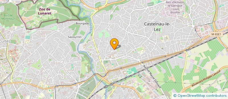 localisation de l'entreprise INVESTWEB à CASTELNAU-LE-LEZ