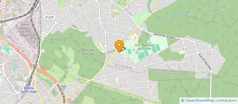 localisation de l'entreprise INVICTA  SUCY-EN-BRIE