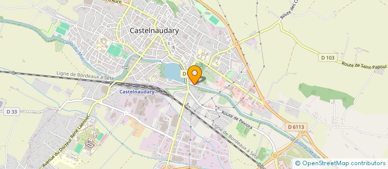 localisation de l'entreprise INVICTIS  CASTELNAUDARY