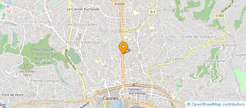 localisation de l'entreprise INVICTUS à CANNES