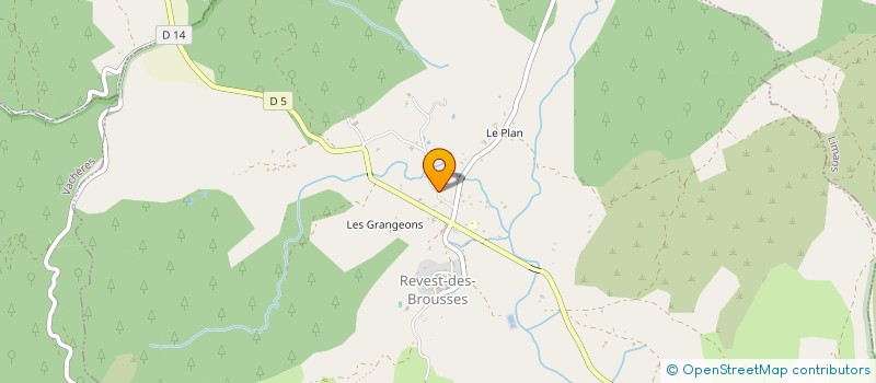 localisation de l'entreprise INVICTUS  REVEST-DES-BROUSSES