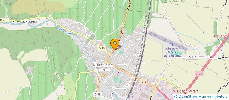 localisation de l'entreprise INVICTUS à NUITS-SAINT-GEORGES