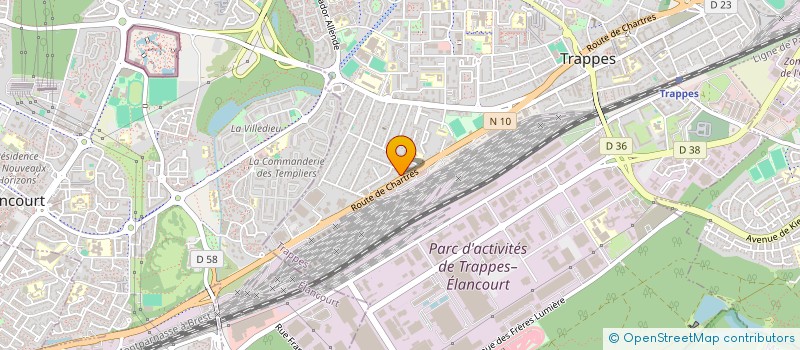 localisation de l'entreprise INVICTUS  TRAPPES