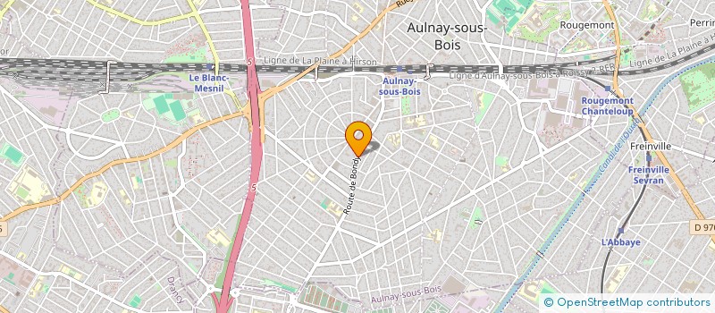 localisation de l'entreprise INVICTUS ADVISERS à AULNAY-SOUS-BOIS