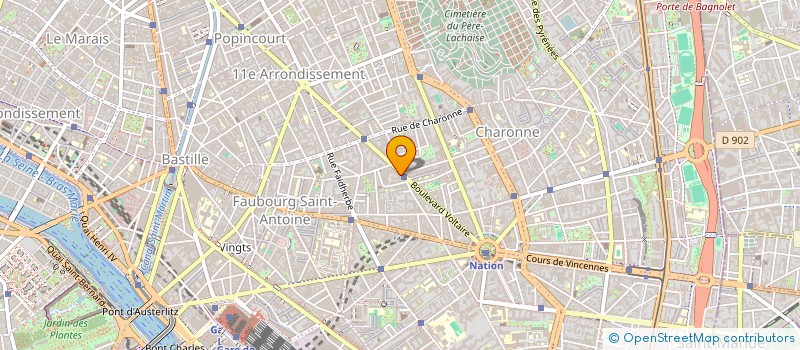 localisation de l'entreprise INVICTUS CORPORATE  PARIS