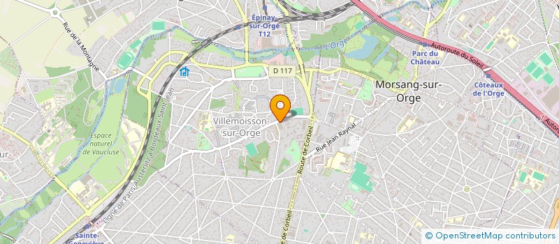 localisation de l'entreprise INVICTUS FMCG à VILLEMOISSON-SUR-ORGE