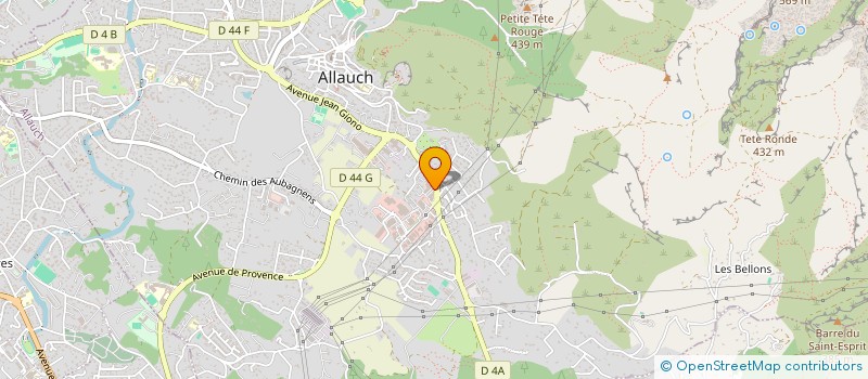 localisation de l'entreprise INVICTUS MULTISPORTS, LOISIRS & CULTURE  ALLAUCH