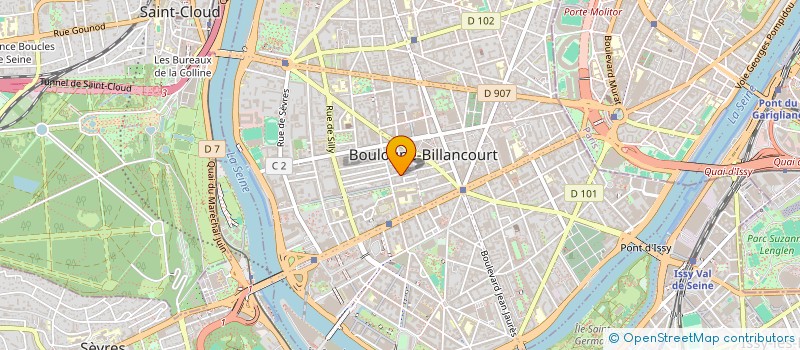 localisation de l'entreprise INVIDIA à BOULOGNE-BILLANCOURT