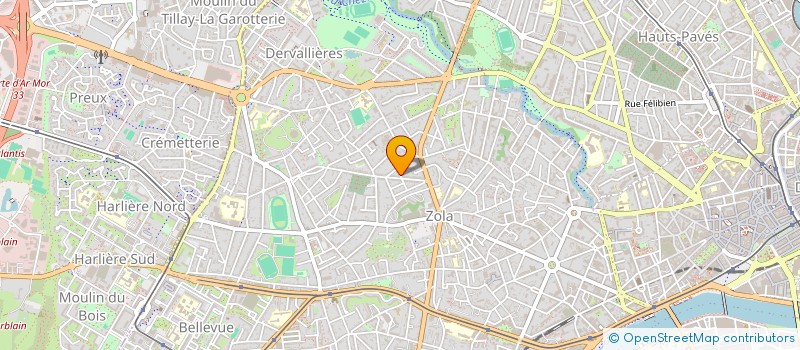 localisation de l'entreprise INVIMMO à NANTES