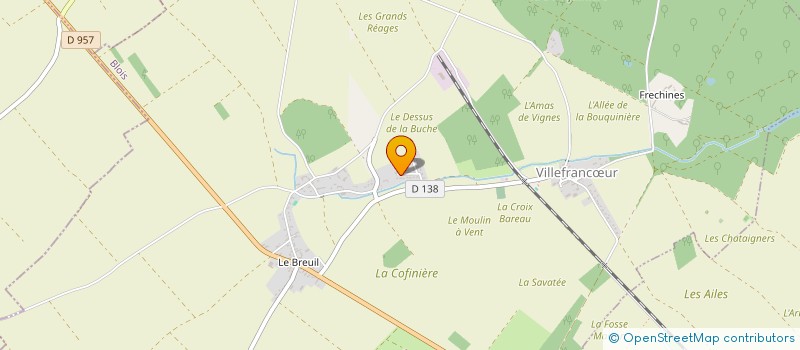 localisation de l'entreprise INVINCIBLE  VILLEFRANCUR