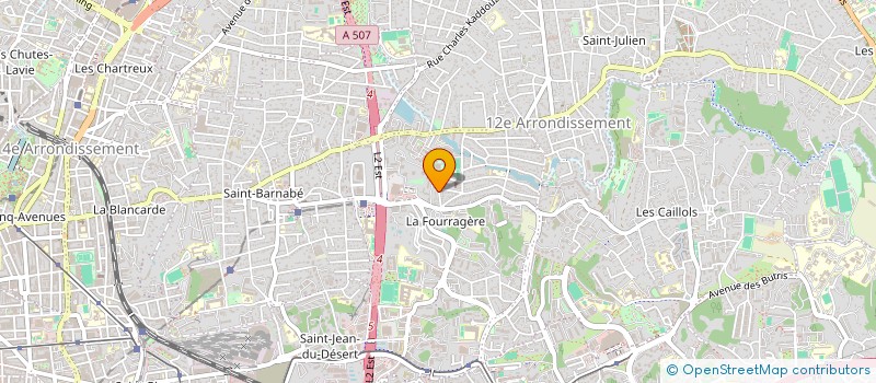 localisation de l'entreprise INVINEX à MARSEILLE