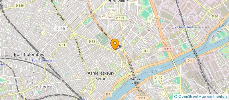 localisation de l'entreprise INVISIBLEHOURS  ASNIERES-SUR-SEINE