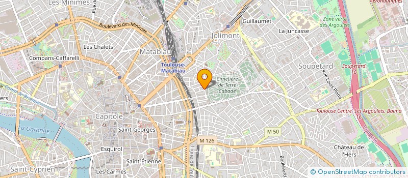 localisation de l'entreprise INVIT'ART PRODUCTION à TOULOUSE