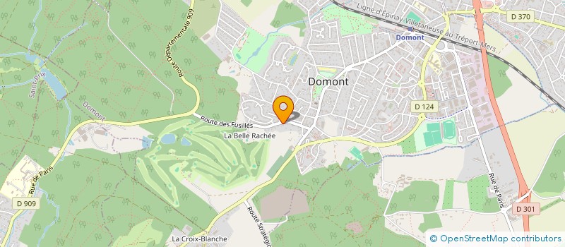 localisation de l'entreprise INVITATION GOURMANDE à DOMONT