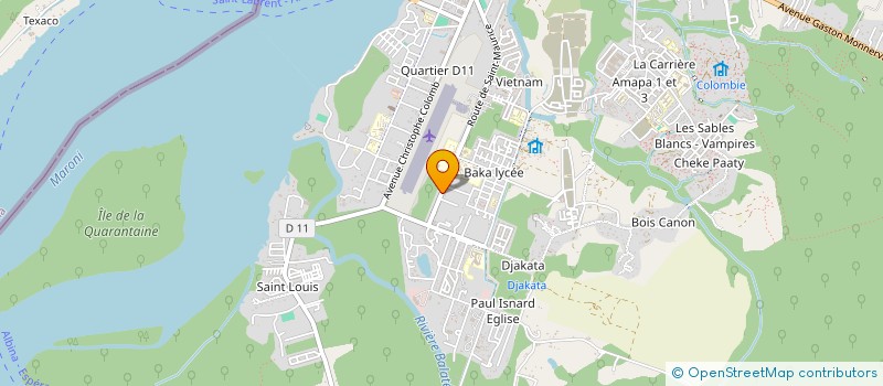 localisation de l'entreprise INVOCAVITE-DIEU EST AVEC NOUS à SAINT-LAURENT-DU-MARONI