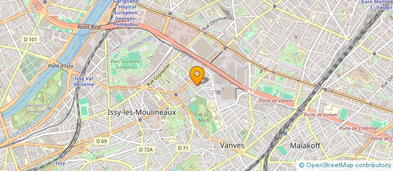 localisation de l'entreprise INVOXIA à ISSY-LES-MOULINEAUX