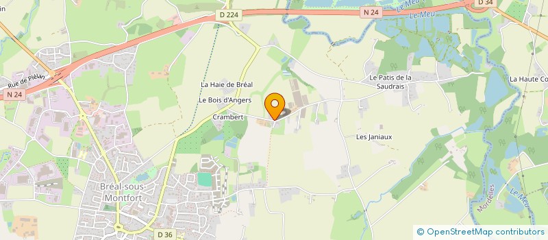 localisation de l'entreprise INVY  MORDELLES