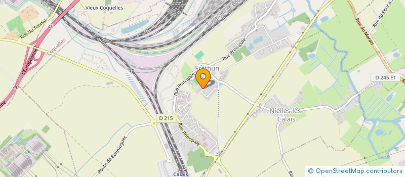 localisation de l'entreprise INWAYST  FRETHUN