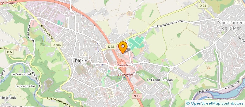 localisation de l'entreprise INWENT  PLERIN