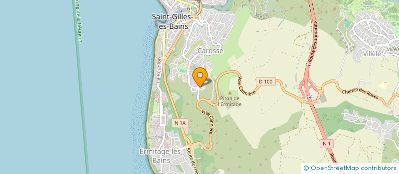 localisation de l'entreprise INXTREMIS  SAINT-PAUL