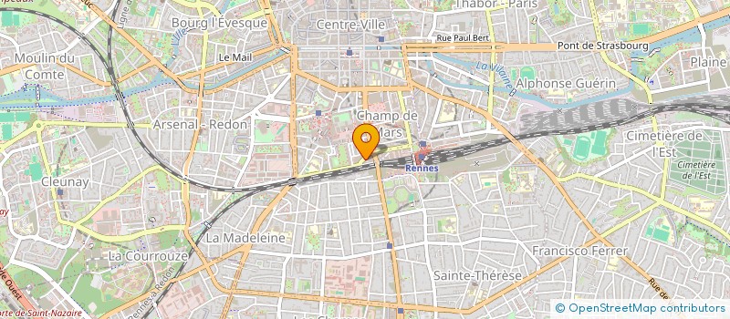 localisation de l'entreprise INYANGA TECH SAS  RENNES