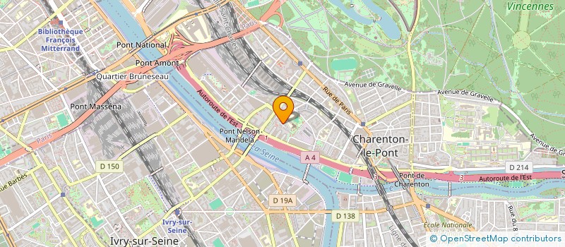 localisation de l'entreprise INYU  CHARENTON-LE-PONT