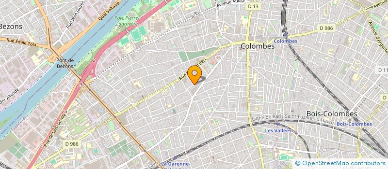 localisation de l'entreprise INZEBOX  COLOMBES